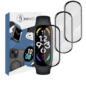 محافظ صفحه نمایش نانو اینولا مدل PMMA VL مناسب برای ساعت هوشمند شیائومی Mi Band 5 بسته سه عددی