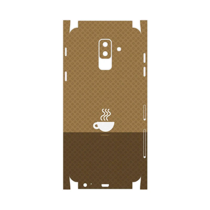 برچسب پوششی ماهوت مدل Minimal Cup of Coffee Icon-FullSkin مناسب برای گوشی موبایل سامسونگ Galaxy A6 Plus 2018
