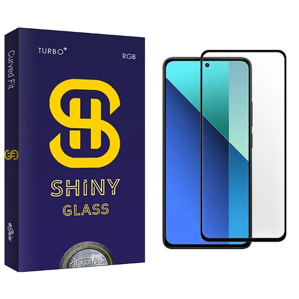 محافظ صفحه نمایش شیشه ای آتوچبو مدل Shiny FullGlue مناسب برای گوشی موبایل شیائومی Redmi Note 13 Pro 5G