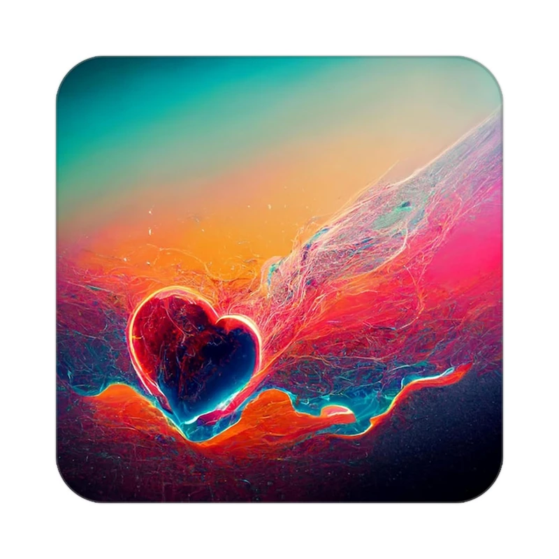 زیر لیوانی کاکتی مدل عاشقانه کد mp10466