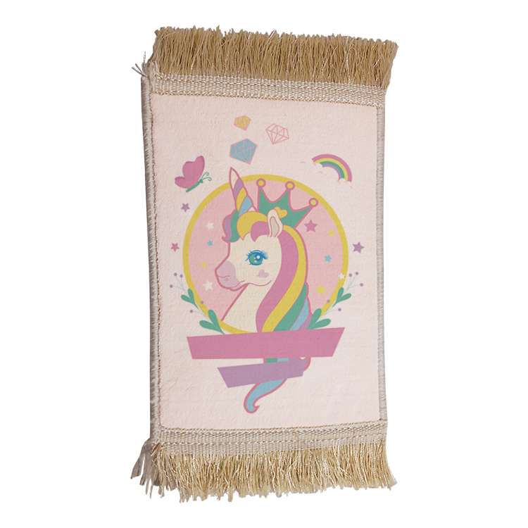 فرش ماشینی دیوارکوب مدل یونیکورن کد 6