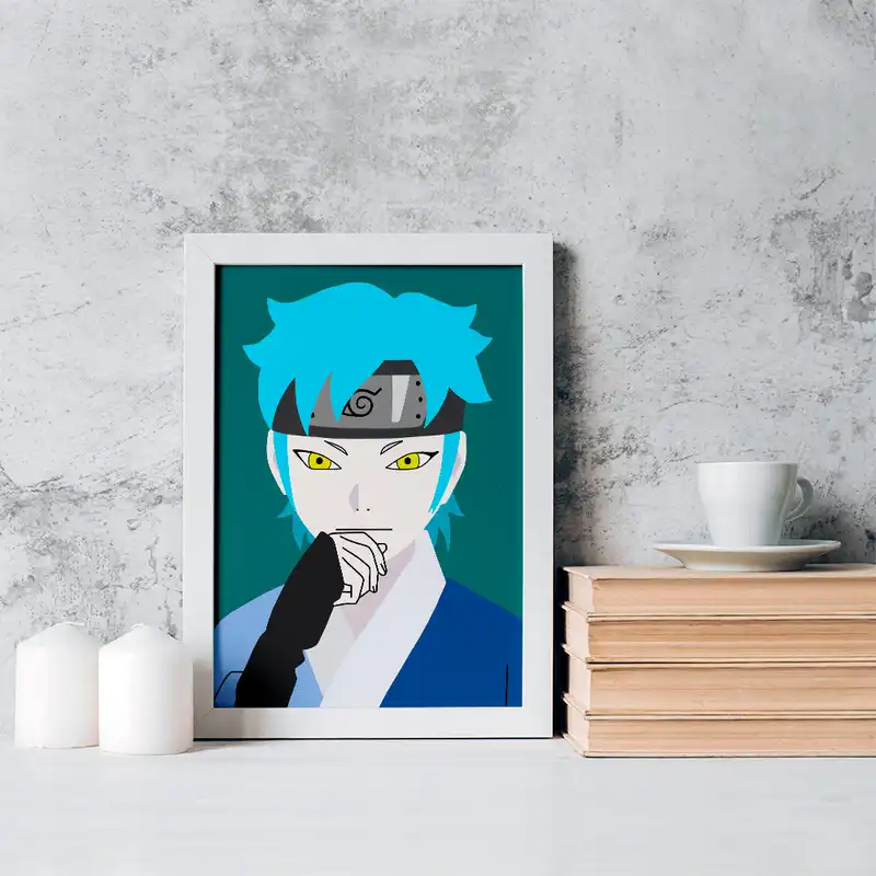 تابلو خندالو مدل میتسوکی انیمه بوروتو کد 15747