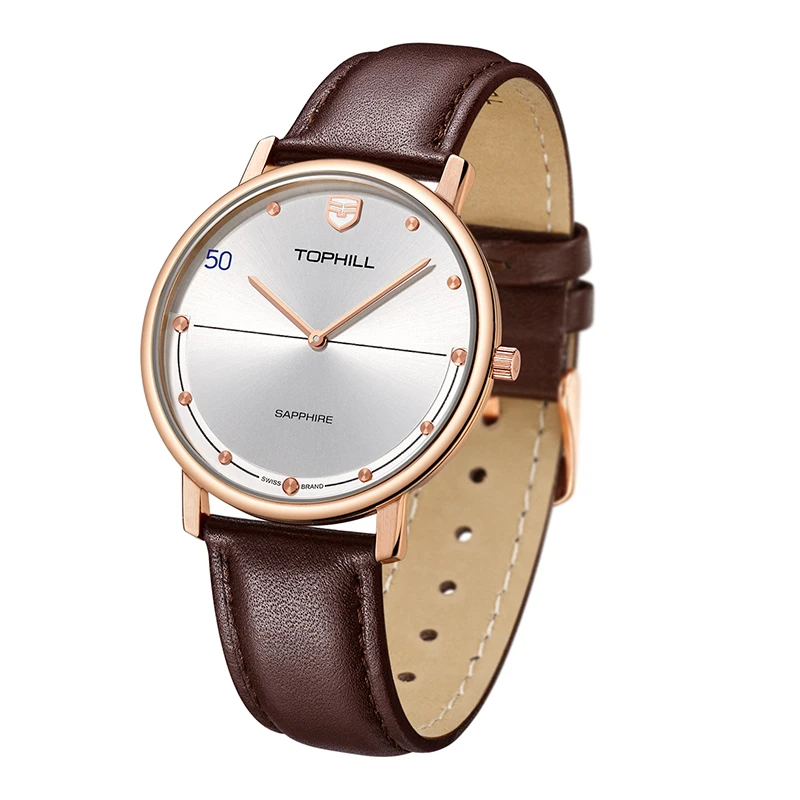 ساعت مچی عقربه‌ای کوارتز مردانه تاپ هیل مدل TS011G.PZ3252