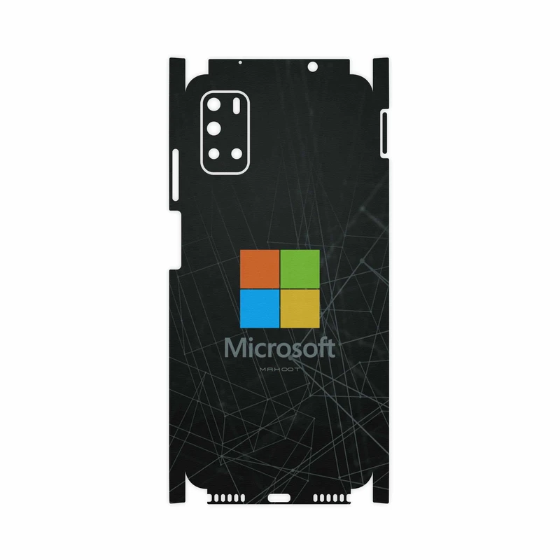 برچسب پوششی ماهوت مدل Microsoft-Logo-FullSkin مناسب برای گوشی موبایل جی پلاس Z10