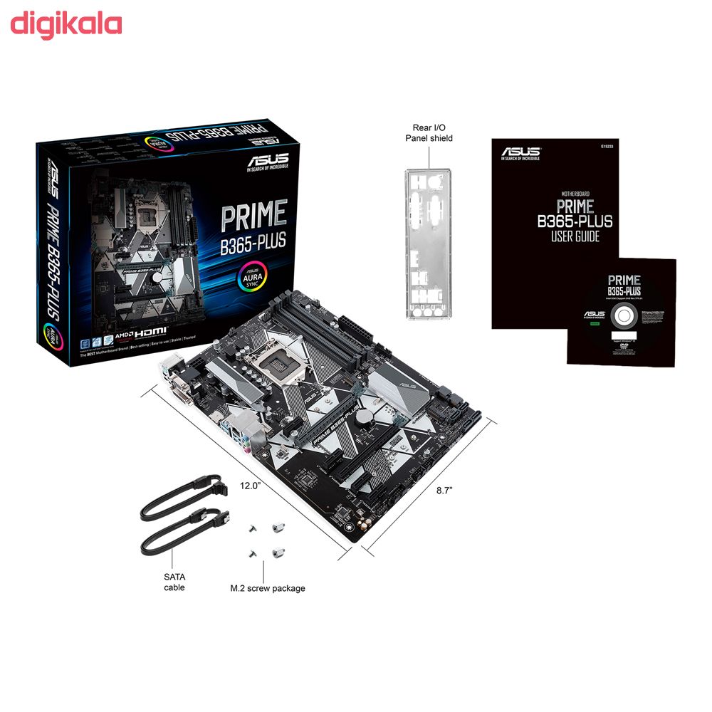 مادربرد ایسوس مدل PRIME B365-PLUS main 1 5