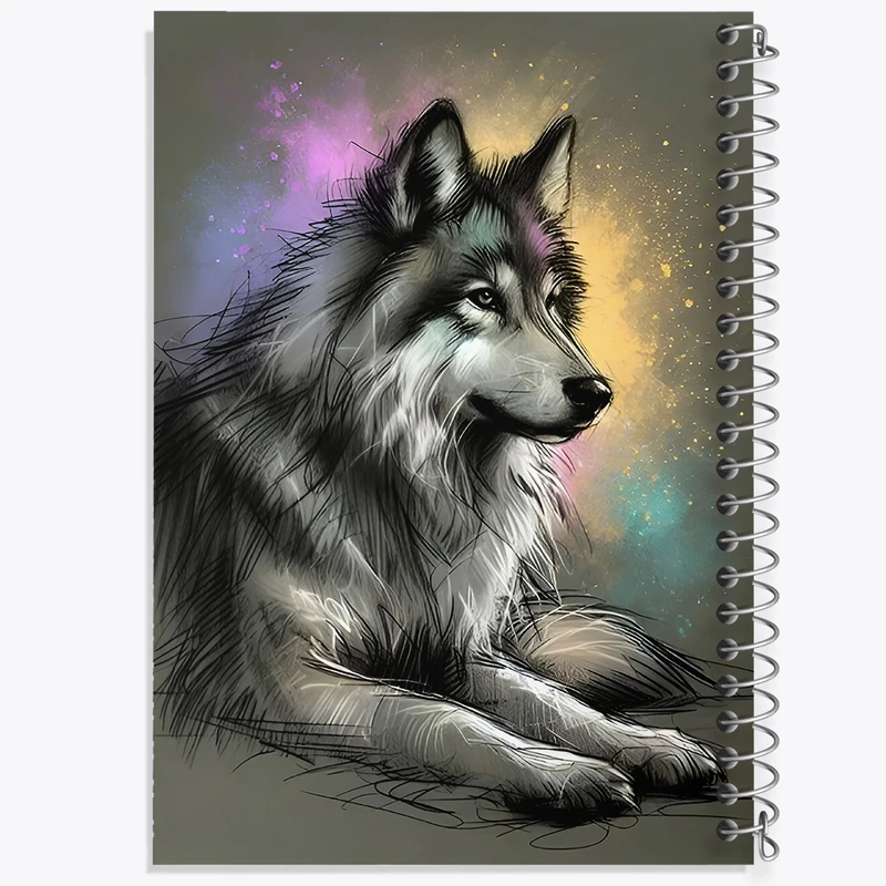 دفتر مشق 100 برگ خندالو طرح سگ کد F7898