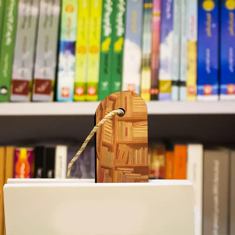 نشانگر کتاب ترمه طراحان ایده مدل دنیای کتاب کد cfp1337