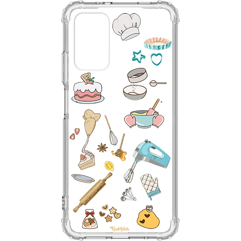 کاور طرح شیرینی پزی مناسب برای گوشی موبایل شیائومی Poco M3