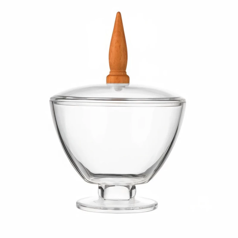 شکلات خوری لیمون مدل اکرولیک پایه دار کد HS2480