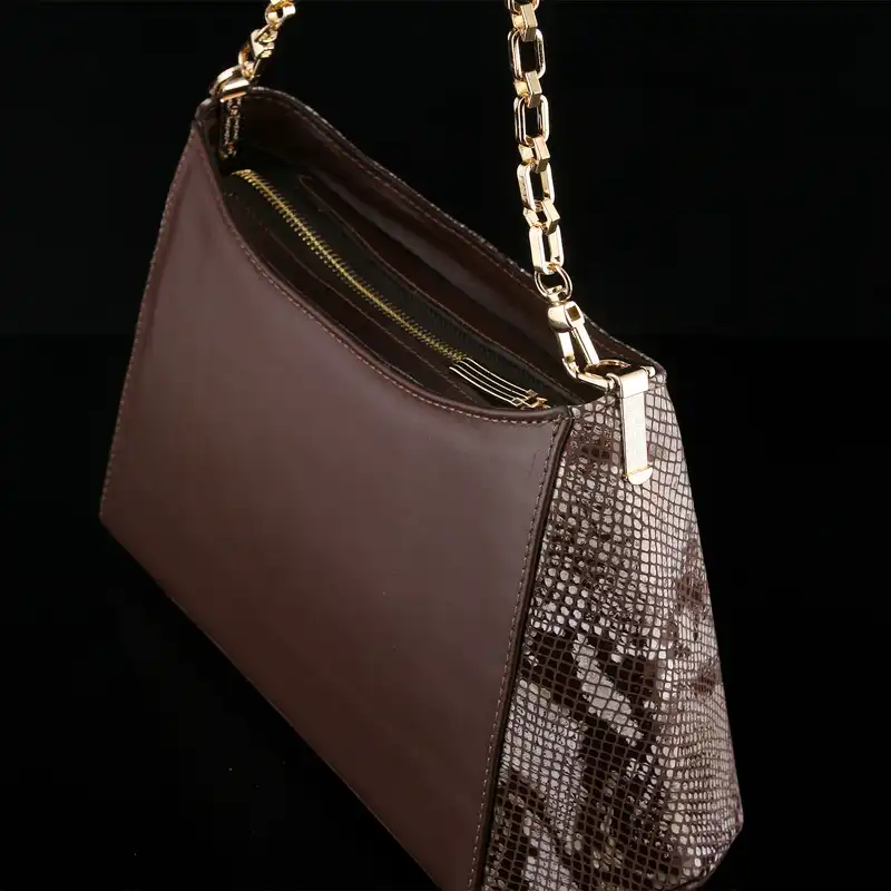 کیف مجلسی زنانه چرم یلسان مدل آندیا کد 3-AND-101-RTGN