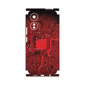 MAHOOT Red_Printed_Circuit_Board-FullSkin Cover Sticker for Honor X5 Plus