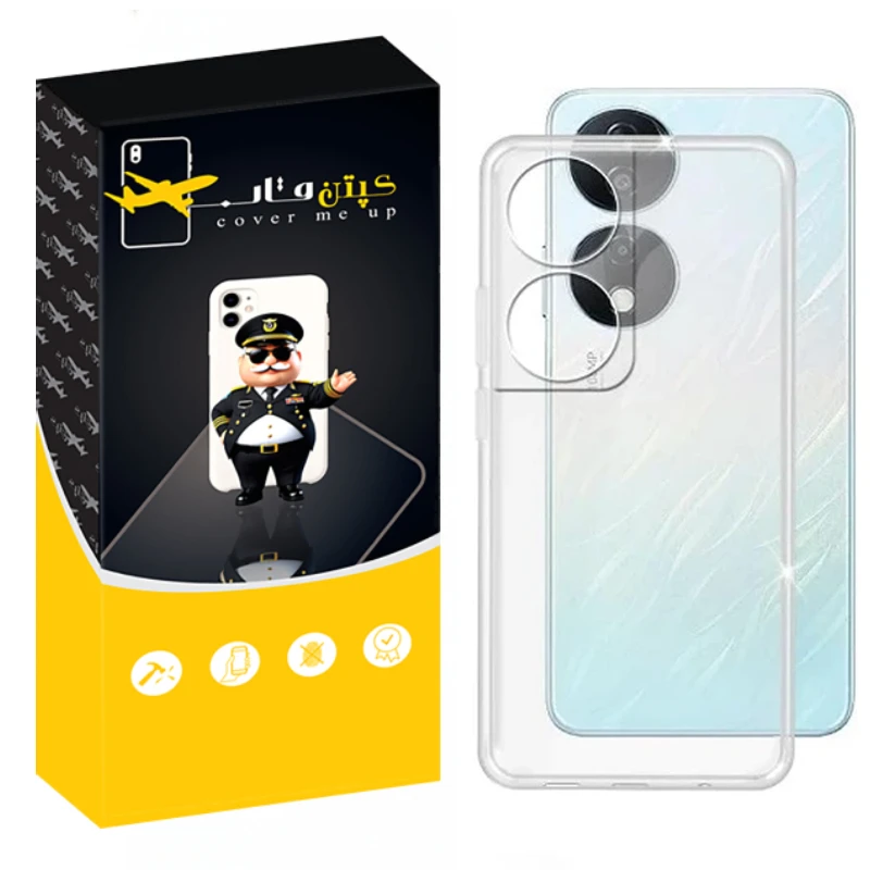 کاور کپتن قاب مدل Crystal مناسب برای گوشی موبایل آنر X7B