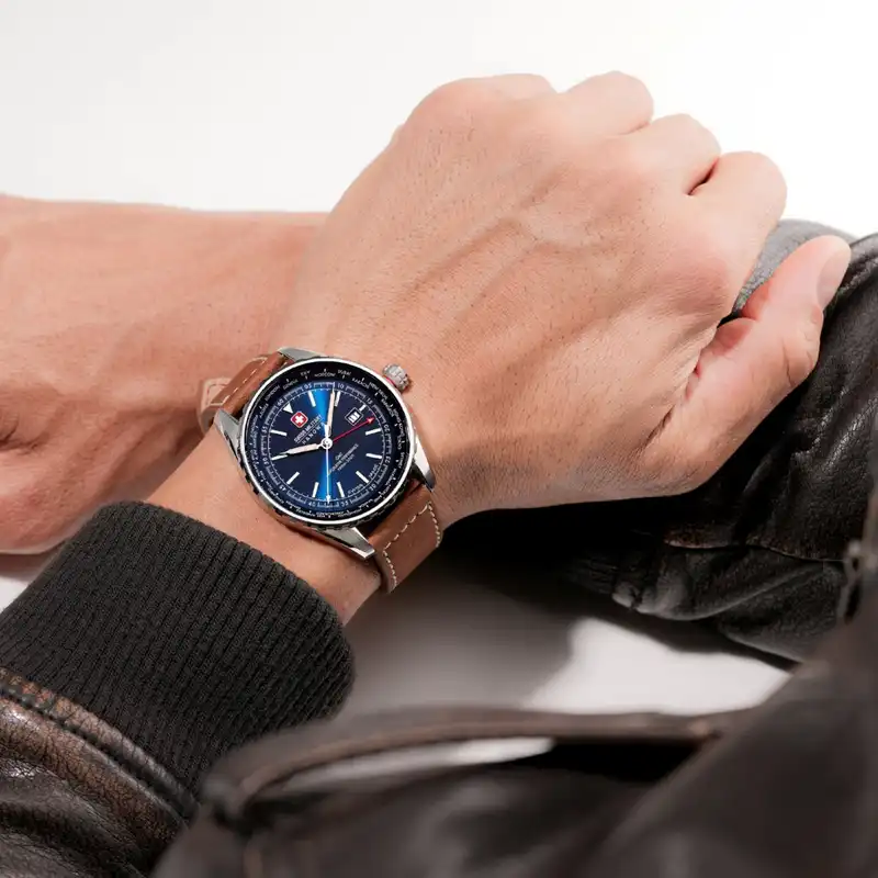 ساعت مچی عقربه‌ای مردانه سوئیس میلیتاری هانوا مدل SMWGB0003202