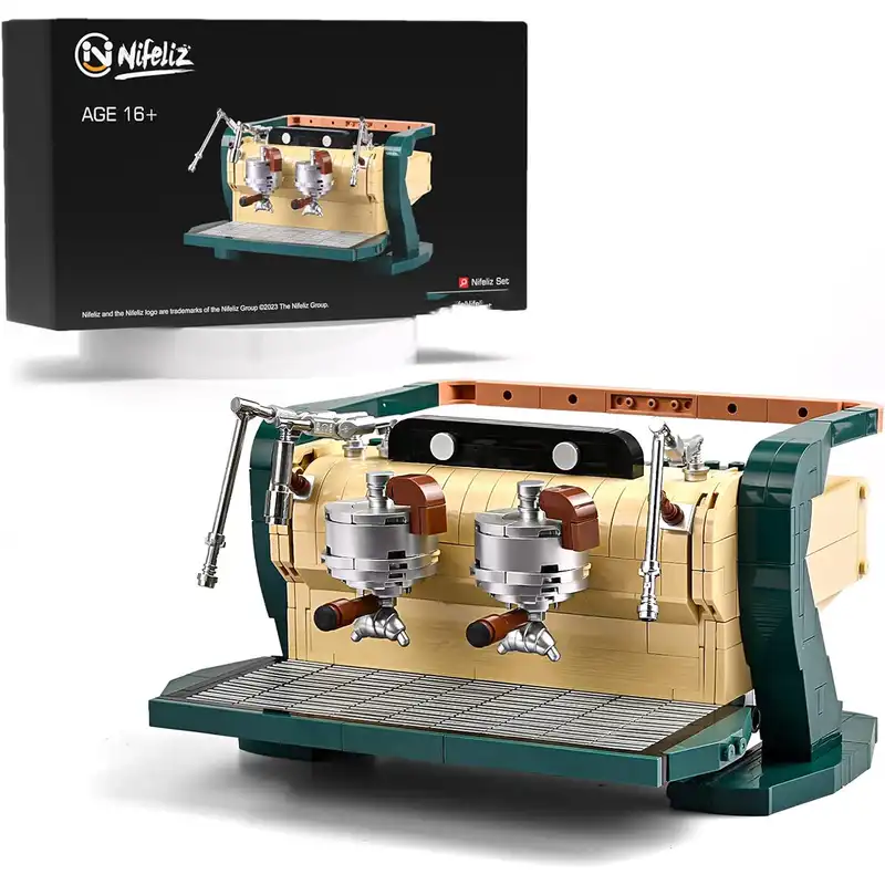 ساختنی مدل دستگاه اسپرسوساز Coffee Maker Building طرح Nifeliz
