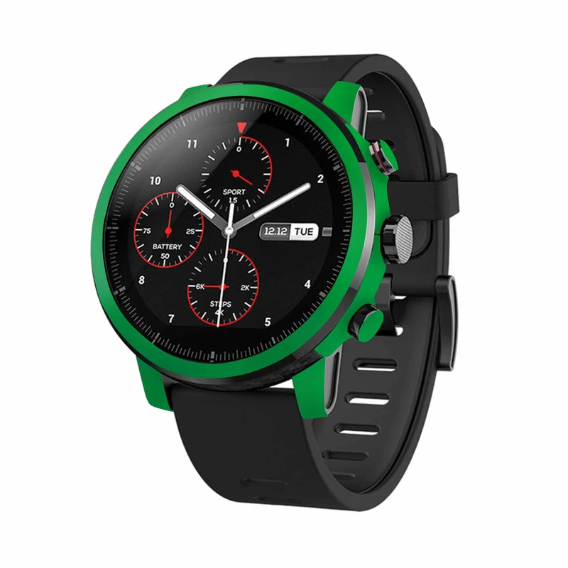  برچسب ماهوت طرح Matte-Green مناسب برای ساعت هوشمند شیائومی Amazfit Stratos