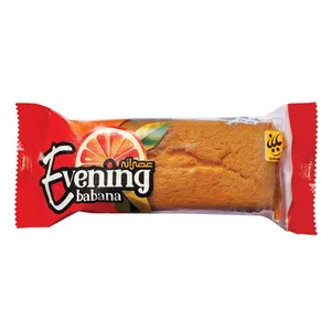 کیک عصرانه پرتقالی بابانا - 70 گرم بسته 24 عددی 