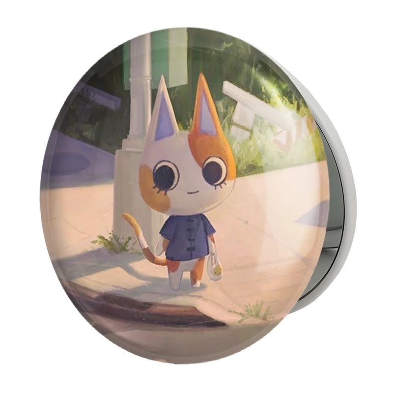 آینه جیبی خندالو طرح بازی انیمال کراسینگ (Animal Crossing) مدل تاشو کد 32661