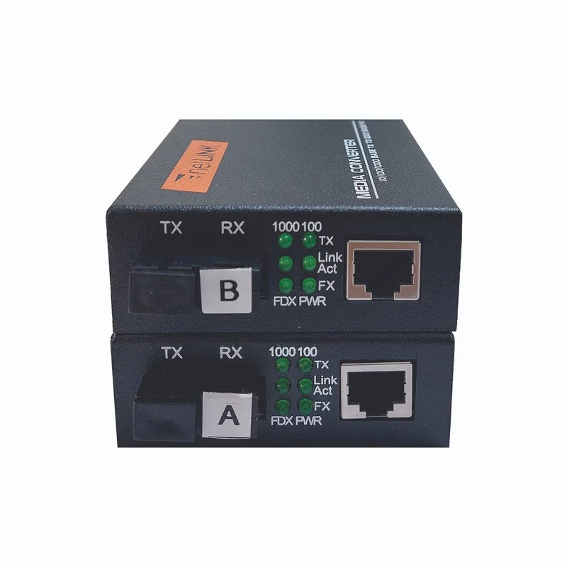 مدیاکانورتر نت لینک تک کر مدل HTB-GS-03-20KM-AB بسته 2 عددی