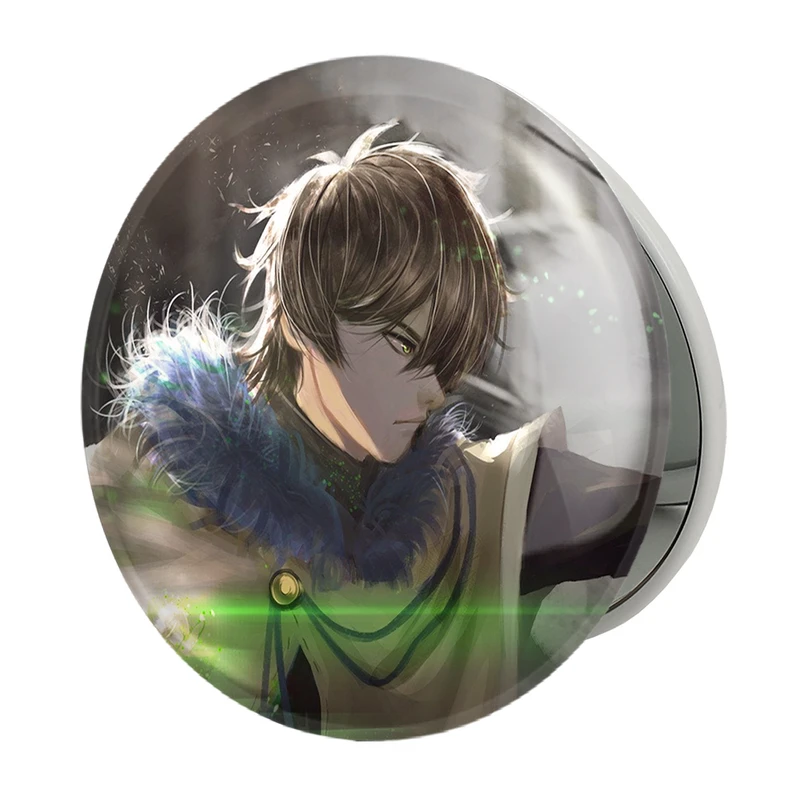 آینه جیبی خندالو طرح یونو گرینبریال انیمه Black Clover مدل تاشو کد 11720 