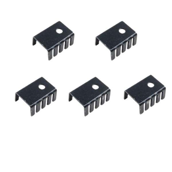 هیت سینک مدل TO-220B بسته 5 عددی
