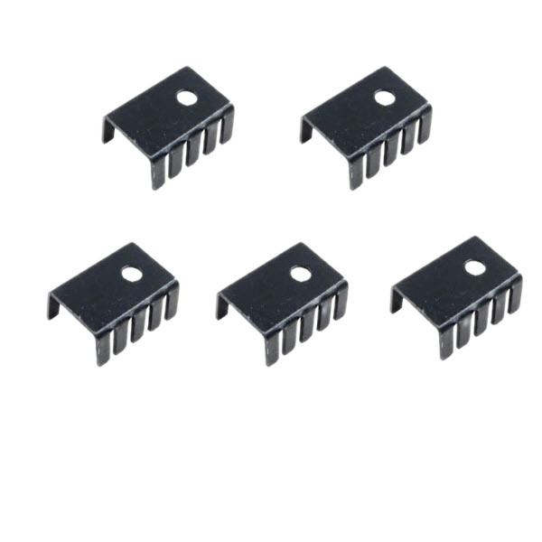 هیت سینک مدل TO-220B بسته 5 عددی
