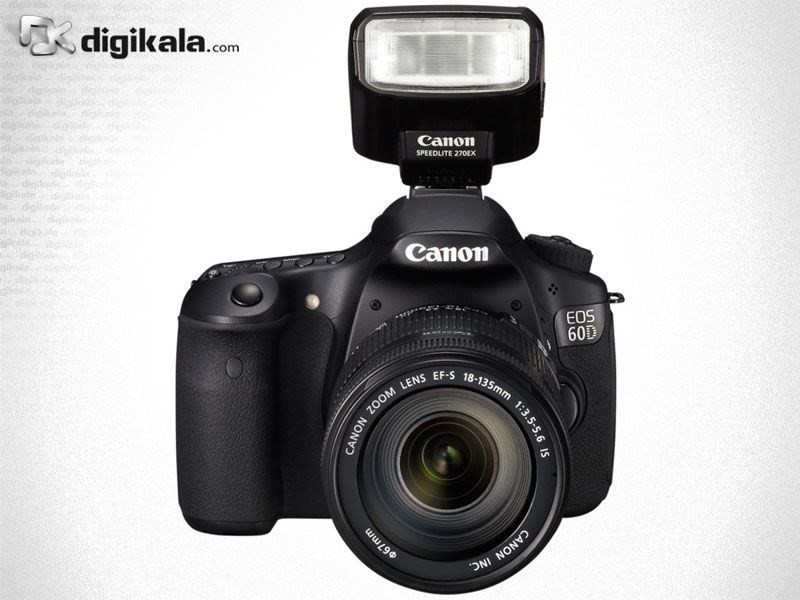 دوربین دیجیتال کانن ای او اس 60 دی کیت دو لنز 18-55 و 55-250