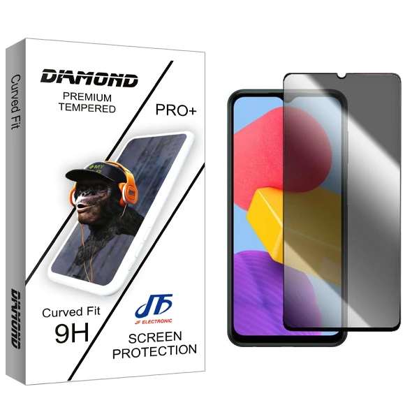 محافظ صفحه نمایش حریم شخصی جی اف مدل Diamond مناسب برای گوشی موبایل سامسونگ Galaxy M13 4G