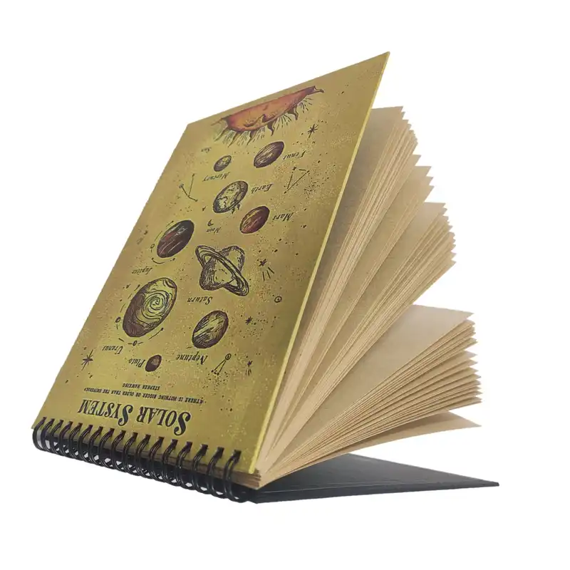 دفتر نقاشی لنکامر مدل منظومه شمسی کد A5-278