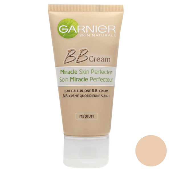 کرم پودر گارنیه مدل Miracle Skin Perfector BB Medium