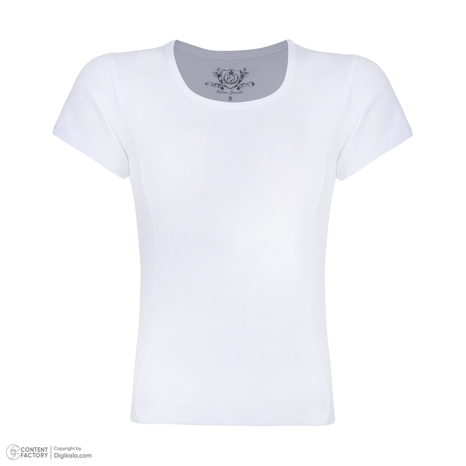 تی شرت آستین کوتاه زنانه پاتن جامه مدل فیانگو 131631020123000 رنگ سفید -  - 2