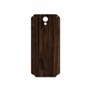 MAHOOT Dark Walnut Wood Cover Sticker for HTC Desire 620