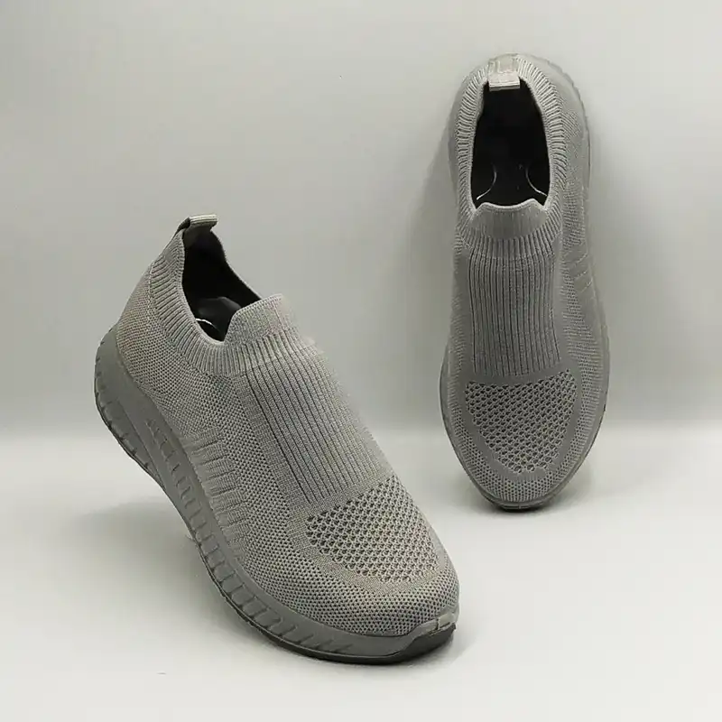 کفش پیاده روی زنانه مدل 1541612 رنگ طوسی