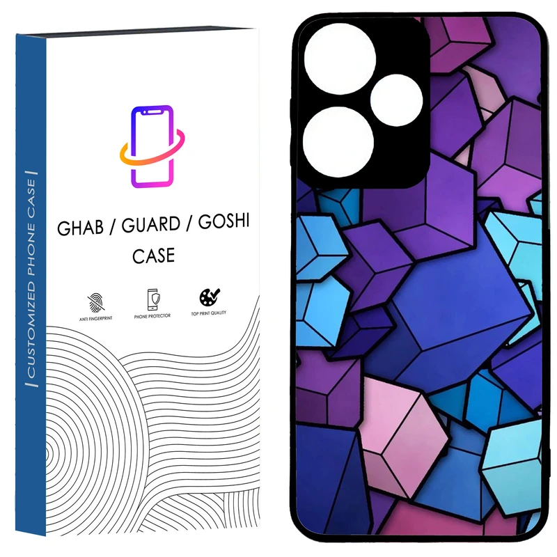 کاور قاب گارد گوشی طرح دخترانه کد 43 - TPU مناسب برای گوشی موبایل  شیائومی  Redmi 13