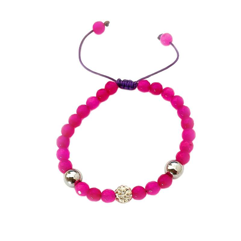 دستبند دخترانه مدل سنگ طبیعی جید و هماتیت دستبند دخترانه مدل سنگ طبیعی جید و هماتیت