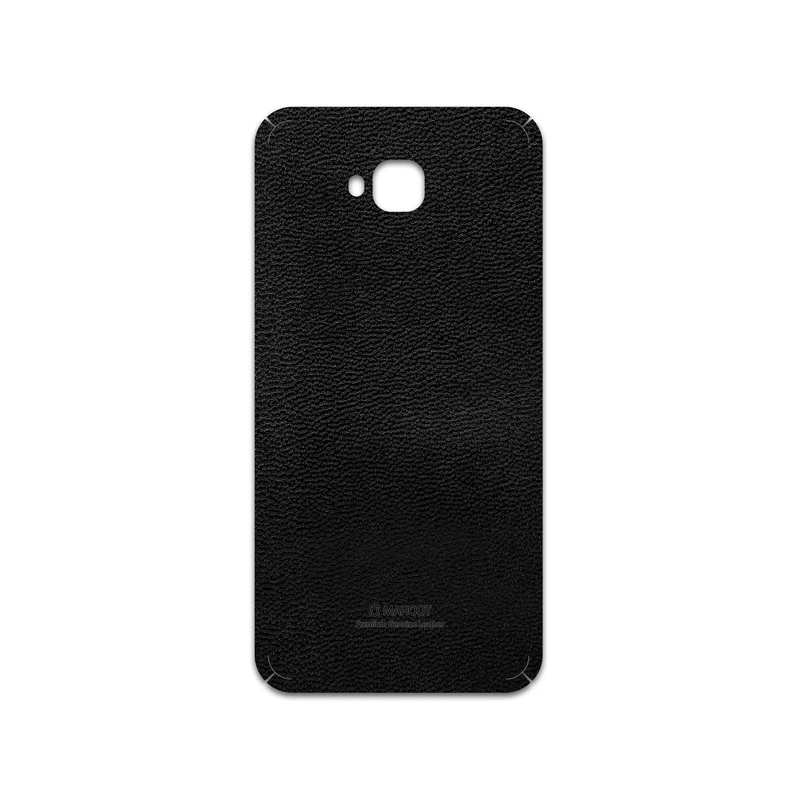 برچسب پوششی ماهوت مدل Black-Leather مناسب برای گوشی موبایل ایسوس Zenfone 4 Selfie