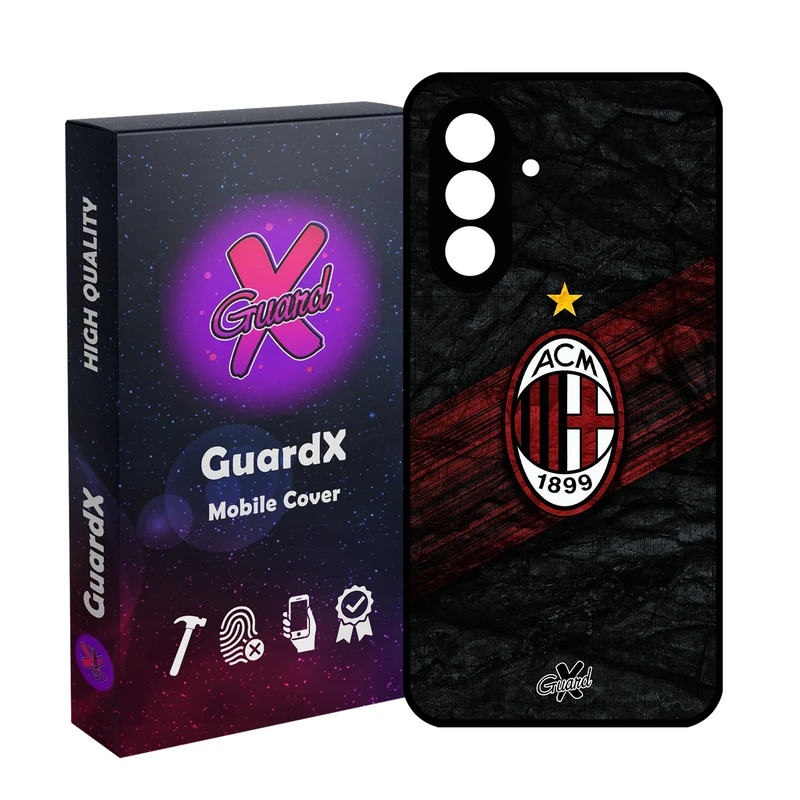 کاور گارد ایکس طرح AC Milan مدل 10057 مناسب برای گوشی موبایل سامسونگ Galaxy S25 FE