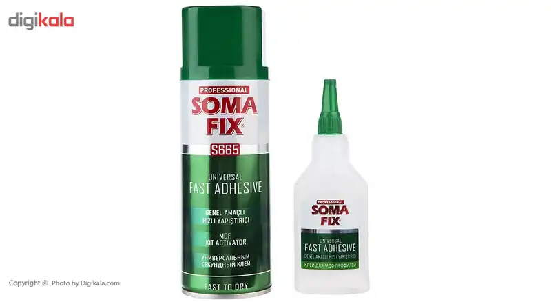 چسب 123 سوما فیکس مدل S665 حجم 400 میلی لیتر