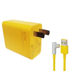 شارژر دیواری 67 وات مدل 67W به همراه کابل تبدیل USB-C