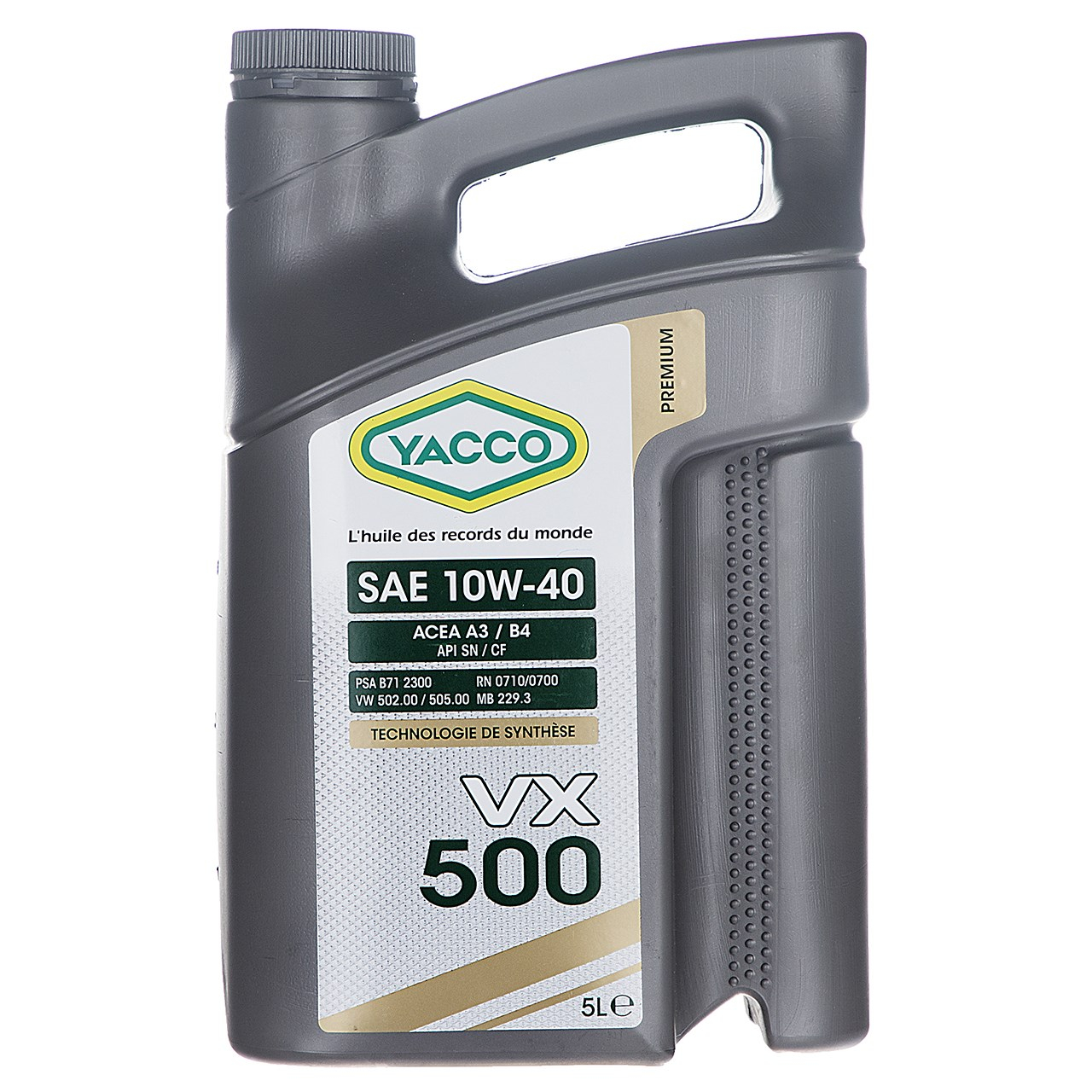 روغن موتور خودرو یاکو مدل VX500 10W-40 حجم 5 لیتر