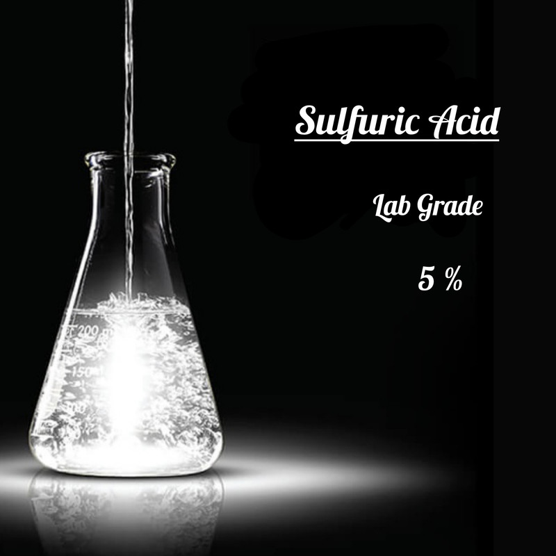 اسید سولفوریک رفرنس کمیکالز مدل 5 درصد حجم 1000 میلی لیتر