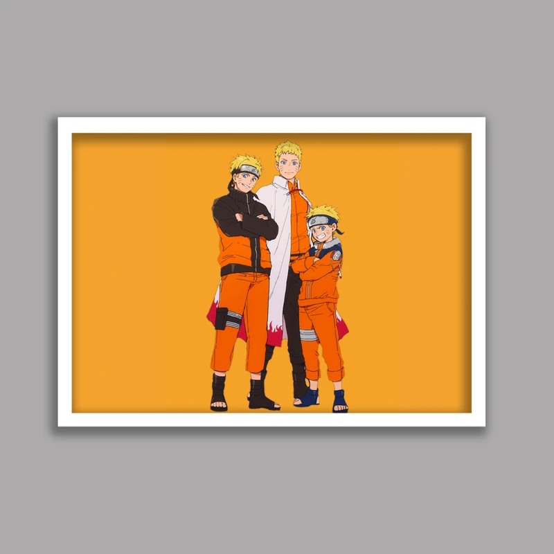 تابلو مدل  انیمه ناروتو Naruto کد LA-G10408