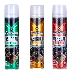 اسپری پولیش داشبورد خودرو کاتیون ماکائو مدل 3 حجم 300 میلی لیتر بسته 3 عددی