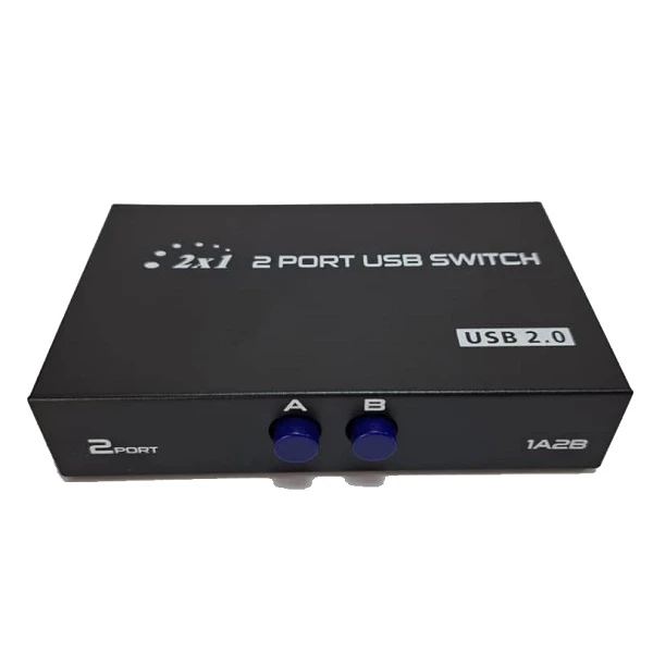 عکس شماره 3 : سوییچ پرینتر 2 پورت usb 2.0 مدل 1a2b