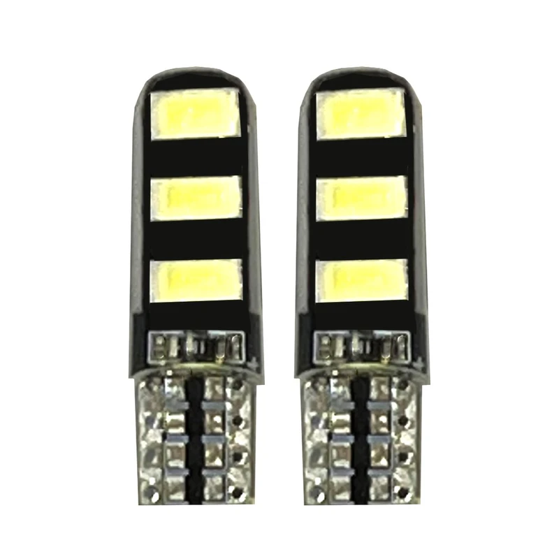 لامپ ال ای دی خودرو اف اچ دی مدل 6-silicon-wht ّبسته دو عددی   