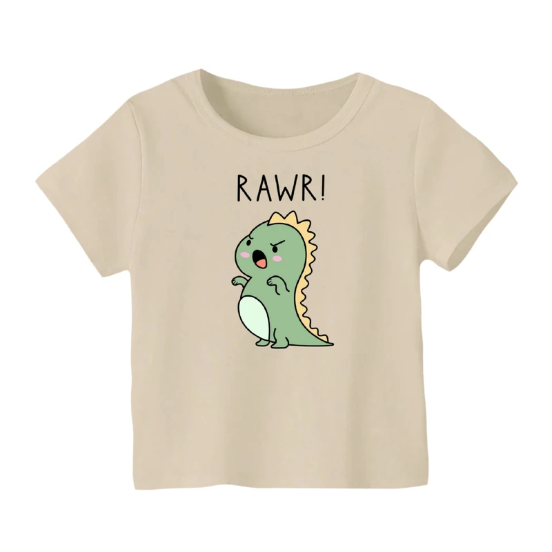 تی شرت آستین کوتاه بچگانه مدل دایناسور کد ۲۱
