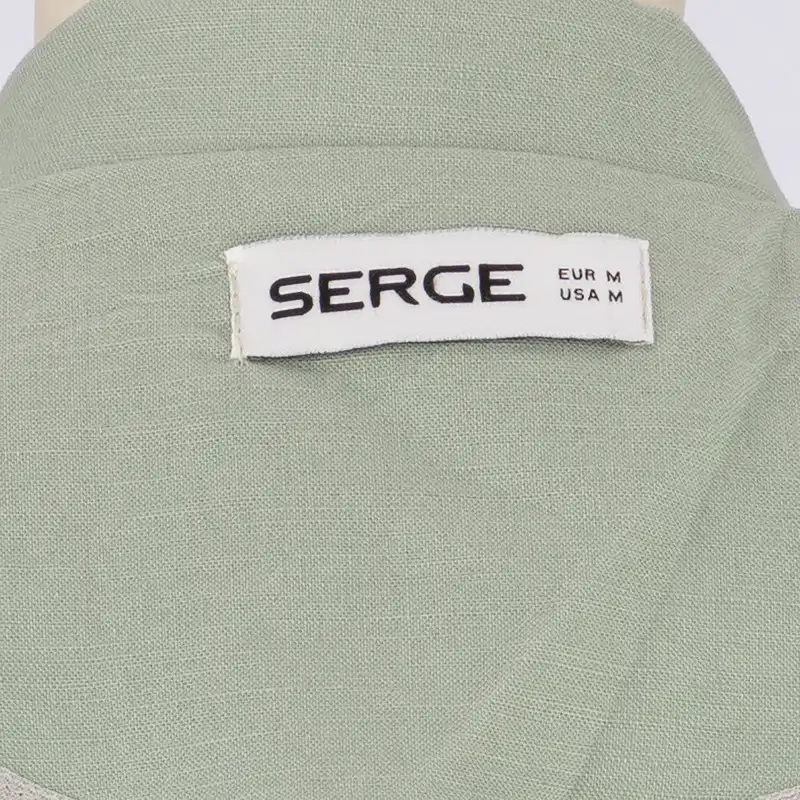 مانتو زنانه سرژه مدل 216618 رنگ سبز