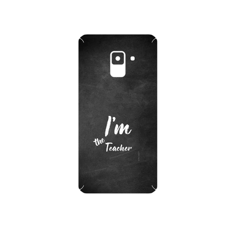 برچسب پوششی ماهوت مدل Teacher مناسب برای گوشی موبایل سامسونگ Galaxy A8 2018