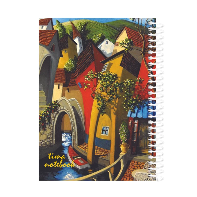 دفتر مشق 100 برگ تیما مدل House