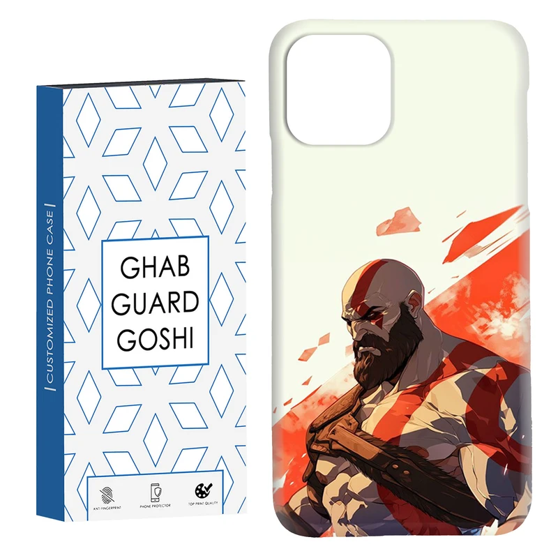 کاور قاب گارد گوشی طرح خدای جنگ کد Dimo-470 مناسب برای گوشی موبایل اپل  IPHONE 11 PRO MAX