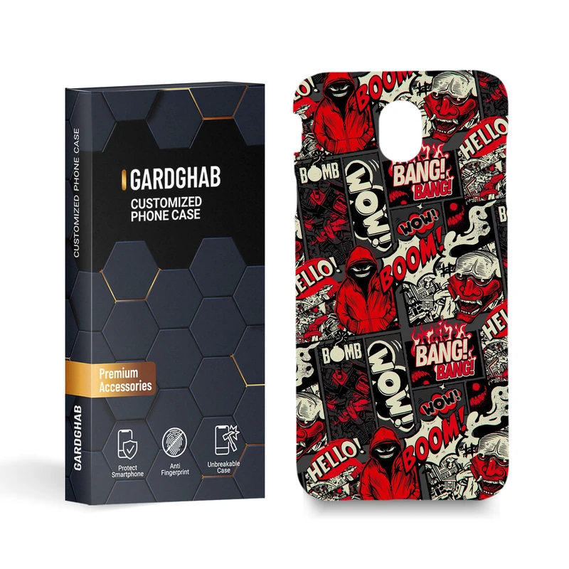 کاور گارد قاب مدل پسرانه مناسب برای گوشی موبایل سامسونگ galaxy j7 pro